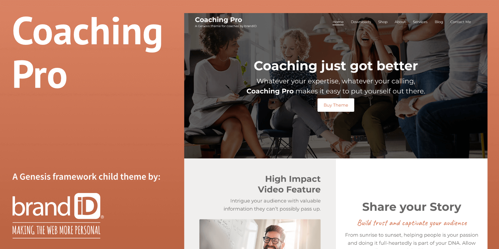 Screenshot: Coaching Pro Easy Digital Downloads (EDD) theme by brandiD – Easy Digital Downloads Screenshot: Coaching Pro Easy Digital Downloads (EDD) theme by brandiD
