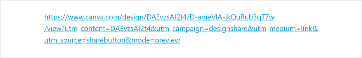 Canva template link