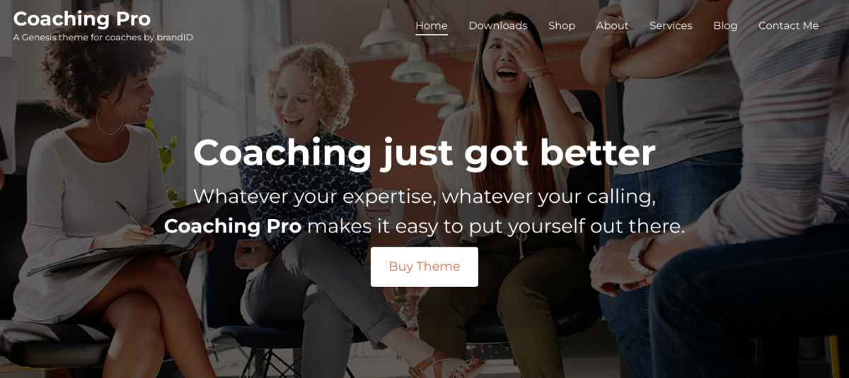 The Coaching Pro theme. 