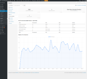 Preview of File Downloads Report for Easy Digital Downloads 3.0